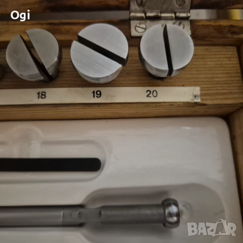 Индикатор Вътромер 10-20мм двуточков , снимка 4 - Шублери - 50512467