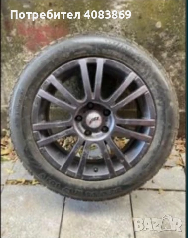 Джанти с зимни гуми за Бмв 225-55-17, снимка 5 - Гуми и джанти - 51005838