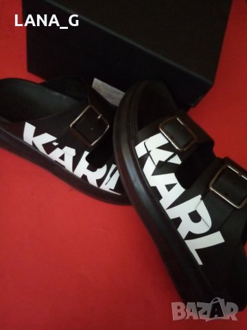 Karl Lagerfeld дамски чехли, снимка 8 - Чехли - 33606635