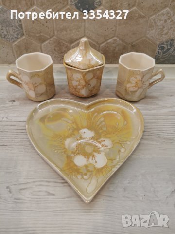 Сет за кафе за двама, снимка 2 - Чаши - 43594407