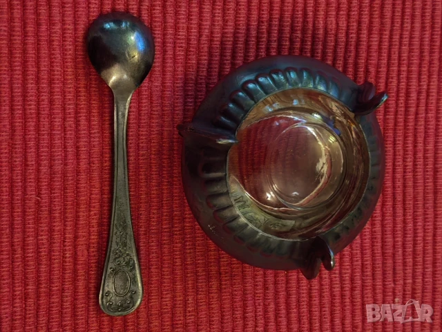 Индивидуални прибори, съдове за хайвер СССР. , снимка 5 - Антикварни и старинни предмети - 50658634