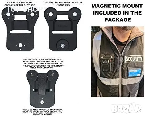 Нова Z5 Body 40MP камера с IR нощно виждане колан за гърди 64GB карта, снимка 4 - Камери - 49251702