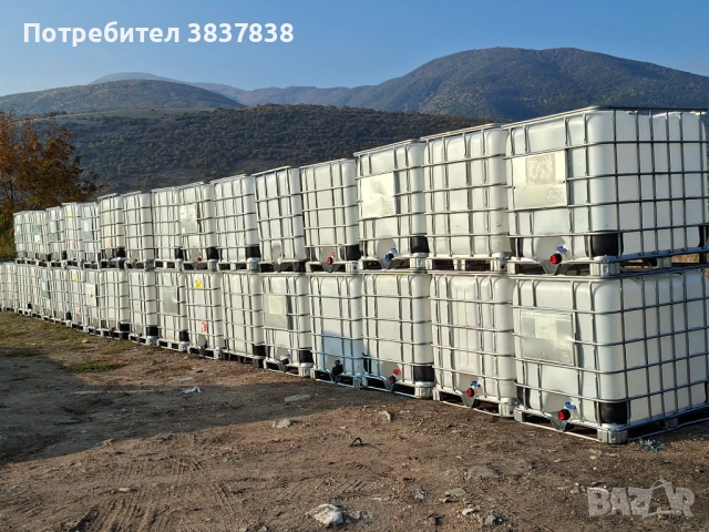 Бидони  ,контейнери 1000л.на цени от 130лв.До 150лв , снимка 3 - Други стоки за дома - 52796910