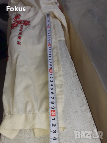 Прекрасна лятна риза за момиче от носия, шевица, снимка 7 - Антикварни и старинни предмети - 53333160