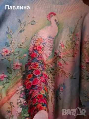 Нов дамски пуловер, снимка 3 - Блузи с дълъг ръкав и пуловери - 48439508