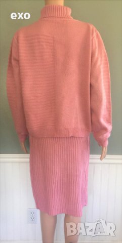 Зимен комплект с пола, Елегантен зимен комплект, Дамски зимен костюм, снимка 5 - Комплекти - 43244809