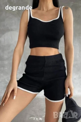 Ежедневен комплект в черно, снимка 2 - Спортни екипи - 50824678