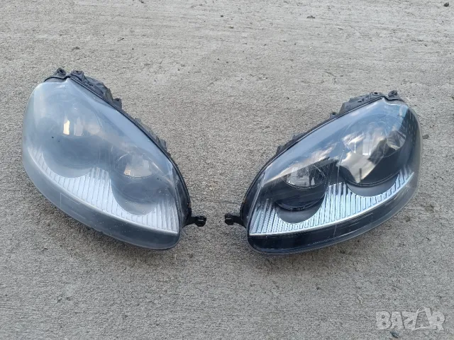 • Продавам черни рефлекторни фарове и GTI с лупи от голф 5 100% ОРИГИНАЛНИ и ЗДРАВИ farove za golf 5, снимка 9 - Части - 50232077