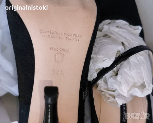 Испански естествена кожа DANIELE обувки лукс, снимка 4 - Дамски обувки на ток - 28672038