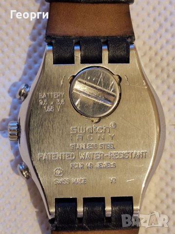 Часовник Swatch Irony, снимка 4 - Мъжки - 39969008