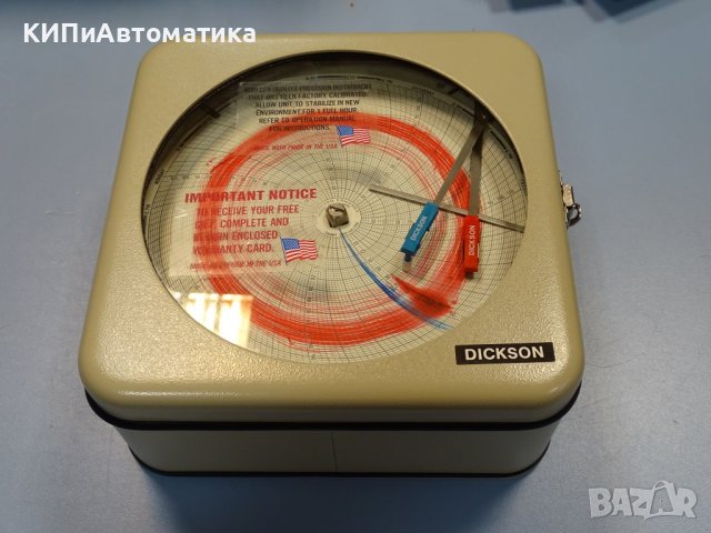 регистратор DICKSON TH8-7F temperature&humidity recorder, снимка 6 - Други машини и части - 37504204