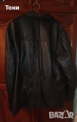Ново Мъжко Зимно Яке Изцяло от Естествена Кожа XL , снимка 12 - Якета - 52792943