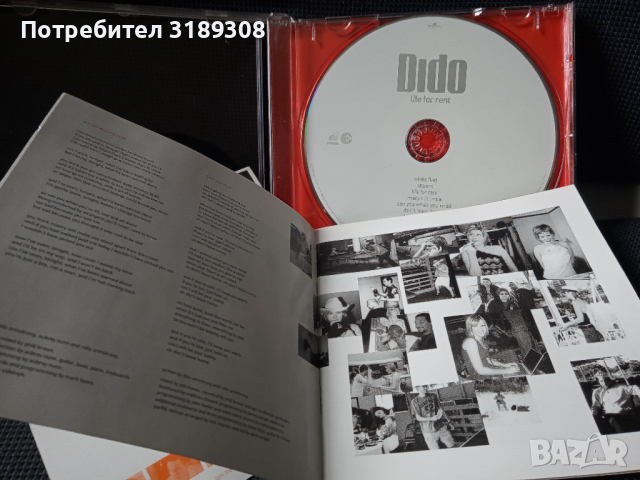 Dido - Life for Rent, снимка 3 - CD дискове - 36527800