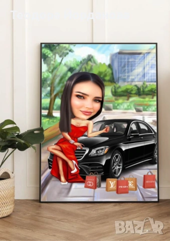 Карикатура , снимка 6 - Декорация за дома - 53067554