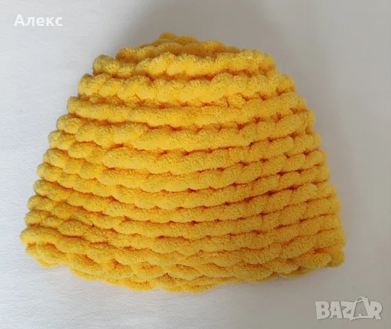 плетена шапка , снимка 2 - Шапки - 48962382