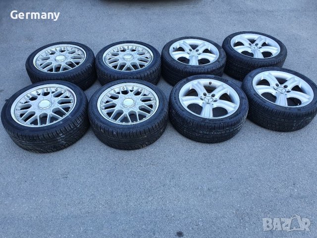 Джанти за mercedes clk цлк  audi vw  5х112 17 цола bbs , снимка 3 - Гуми и джанти - 36837325