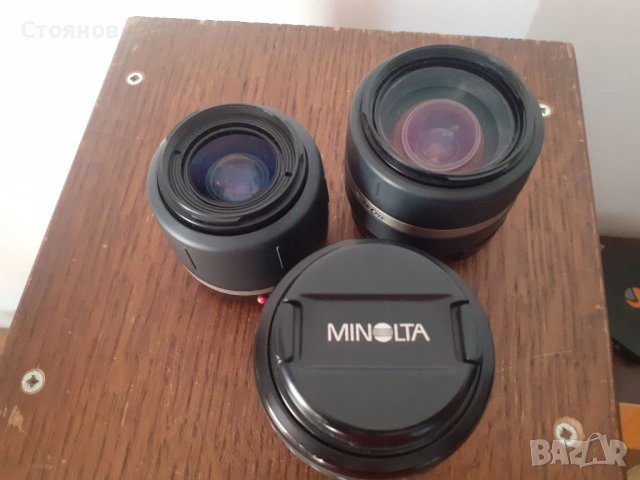 Обективи MINOLTA Japan, снимка 3 - Обективи и филтри - 37285543