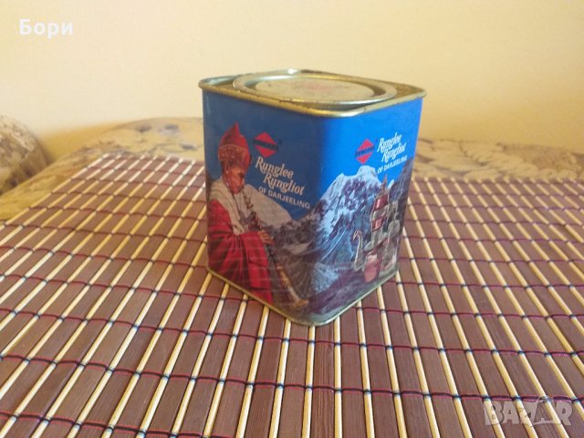Кутия от чай «Runglee Rungliot»,Индия  1980г, снимка 5 - Други ценни предмети - 28070358