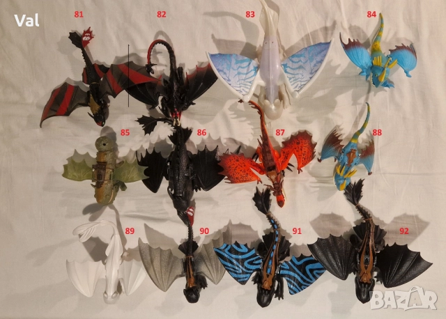 Фигурки на дракони „How To Train Your Dragon“ и Динозаври, снимка 7 - Фигурки - 50407656