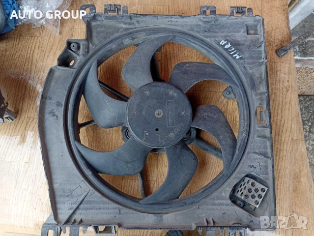 Вентилатор охлаждане Рено Клио, Модус, Нисан Микра - 8200135167, снимка 2 - Части - 51562127
