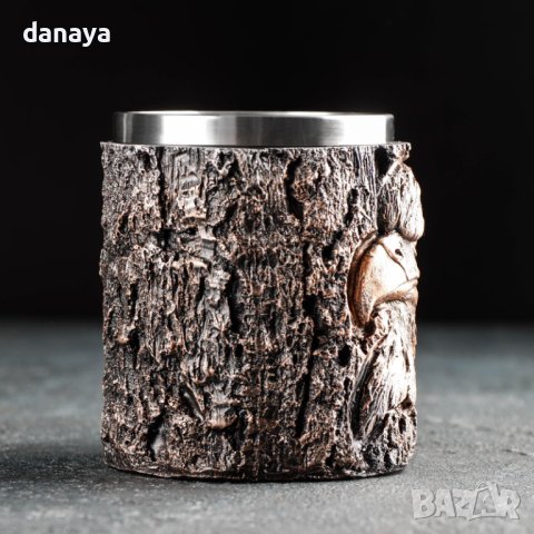 4308 3D чаша Орел сувенирна халба подарък за мъж, 400ml, снимка 3 - Чаши - 43375088