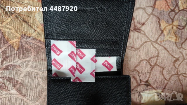 Портфейл ARMANI Exchange, снимка 5 - Портфейли, портмонета - 50569552