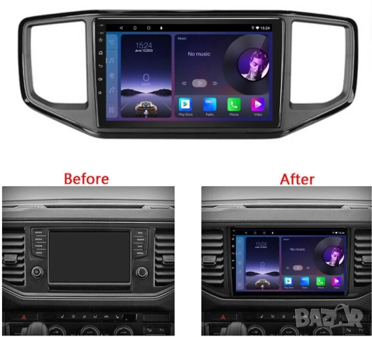 Мултимедия, за VW Volkswagen Amarok 1, Двоен дин, Андроид, навигация, 2DIN, плеър с Android, Амарок, снимка 5 - Аксесоари и консумативи - 51895803