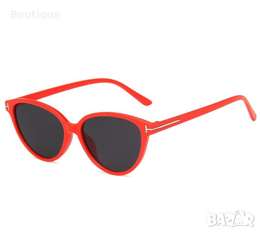 Малки дамски слънчеви очила тип котка  , снимка 5 - Слънчеви и диоптрични очила - 43674768