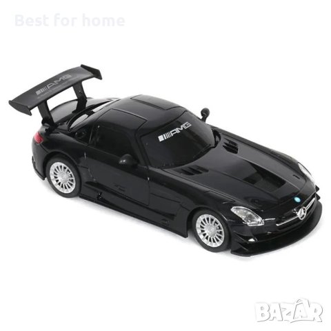 Кола с дистанционно Mercedes Benz SLS AMG Black RC 1:24 / 2.4 GHz, снимка 7 - Коли, камиони, мотори, писти - 43486038