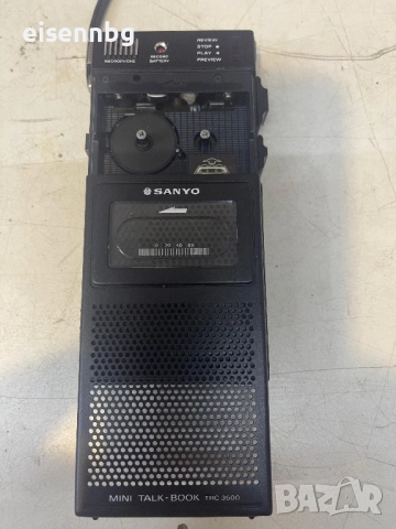 SANYO TRC-3500 МИНИ ДИКТАФОН, снимка 5 - Друга електроника - 51545822