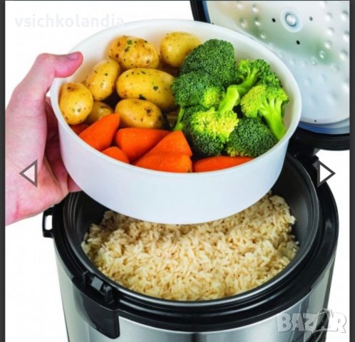 Уред за готвене на пара Russell Hobbs (код продукт 245), снимка 3 - Уреди за готвене на пара - 39637368
