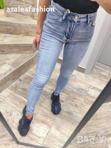 Дънки слим фит с push up ефект, снимка 3 - Дънки - 52733657