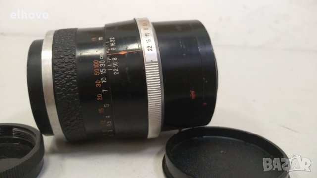 Обектив Jena 1:4 f=135mm, снимка 7 - Обективи и филтри - 33469012