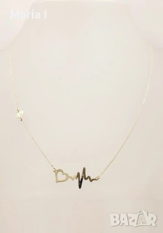 Дамски златни колиета, снимка 5 - Колиета, медальони, синджири - 53558176