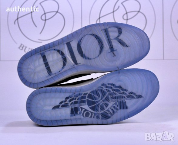 Nike Air Jordan 1 х Dior High Дамски/Мъжки , снимка 12 - Кецове - 34638654