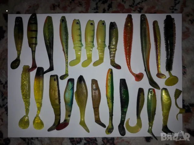 Силиконови примамки за риболов