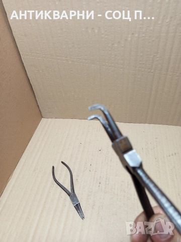 Комплект Соц Стари Зегер Клещи. , снимка 5 - Антикварни и старинни предмети - 52696850