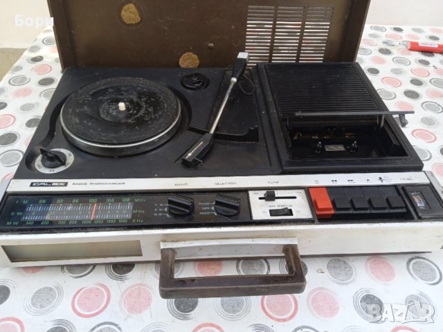 CALEX Radio Phonocorder, снимка 9 - Радиокасетофони, транзистори - 38809228