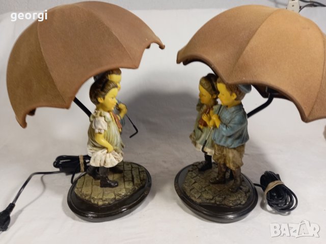 ретро холандски настолни лампи    5/3, снимка 7 - Настолни лампи - 43586852