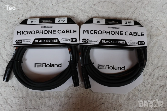 Микрофони, стойки, клавиатури, падове, рекордер, подложка, кабели и др, снимка 17 - Аудиосистеми - 52593611