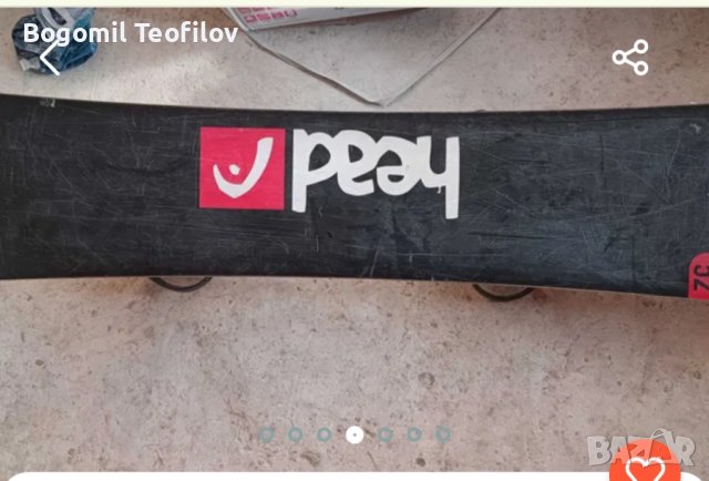 Сноуборд HEAD/ snowboard , снимка 2 - Зимни спортове - 43597135