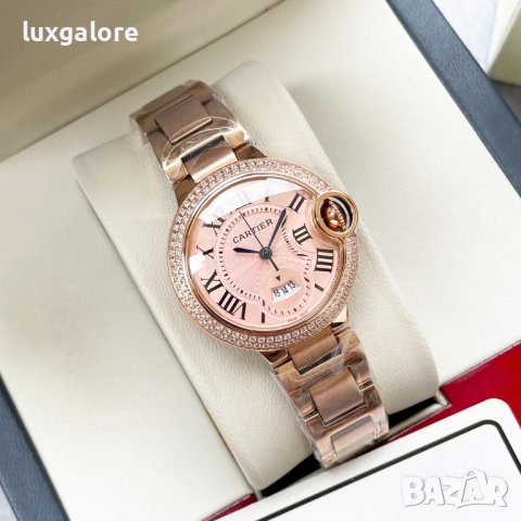 Дамски часовник Ballon Bleu De Cartier с кварцов швейцарски механизъм, снимка 2 - Дамски - 43515700