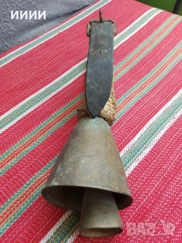 Бронзов чан звънец , снимка 3 - Антикварни и старинни предмети - 52060644