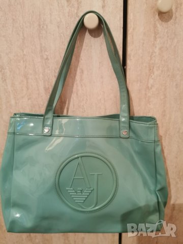 Зелена Маркова дамска чанта 