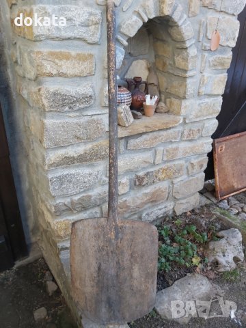 Стара дървена лопата за печене на Хляб -100 годишна, снимка 2 - Други ценни предмети - 43925214