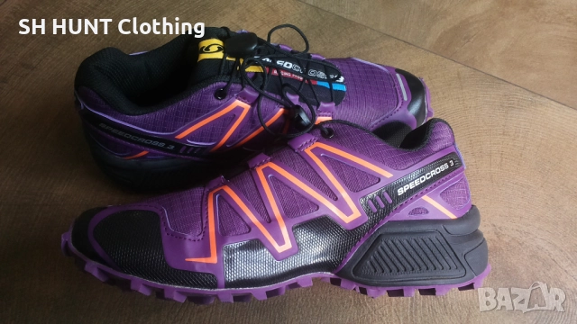 SALOMON SPEEDCROSS 3 Wonens Kids Shoes Размер EUR 38 / UK 5 дамски детски маратонки 293-14-S, снимка 8 - Маратонки - 52652387