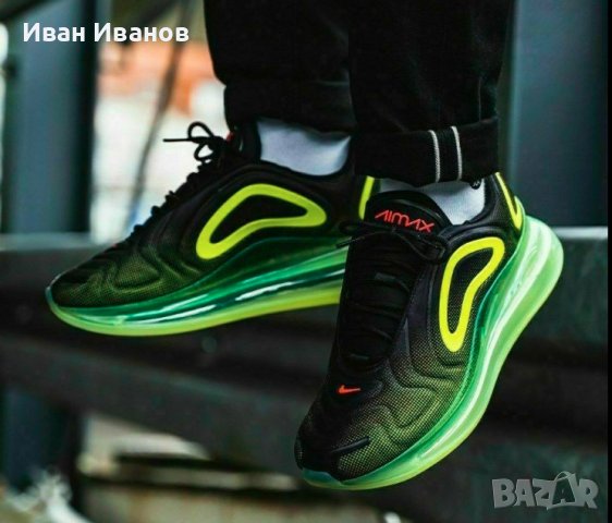 оригинални маратонки  Nike AIR MAX 720  / VOLT  номер 40,5-41, снимка 6 - Маратонки - 37432956