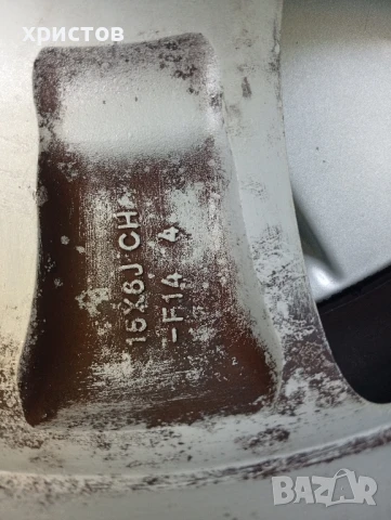 Лети джанти 15 цола 5х114.3 Мазда , снимка 6 - Гуми и джанти - 50677193