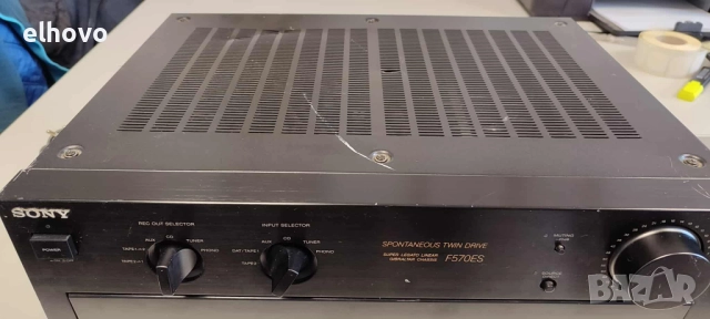 Стерео усилвател Sony TA-F570ES, снимка 6 - Ресийвъри, усилватели, смесителни пултове - 52454293
