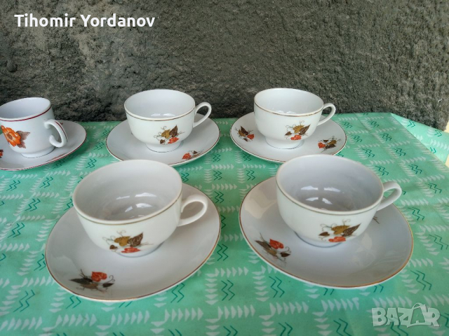 Порцелан Бг,кана, чаши., снимка 4 - Сервизи - 36387610